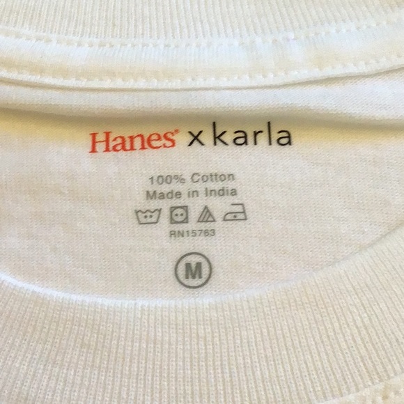 Hanes X Karla “The Baby” Crop Tee - Picture 10 of 12